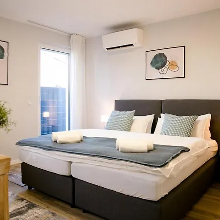 Apartment Bonquartier - Luxapt#1 Self Check-in Mit Kueche, Klimaanlage Und Parkplatz